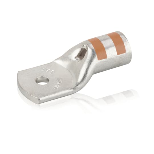 Cosse Color-Keyed droite à raccord M12 pour section 185mm² – 1 trou / Orange 185M12-A