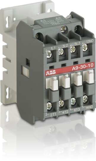 Contactor Abb 3 polos AF16-30-10-12 48-130 V AC/DC 1 N/S 7.5 kW 