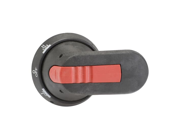 Poignée pistolet noire 65 mm Ø de l'arbre 6 mm 1SCA112052R1001