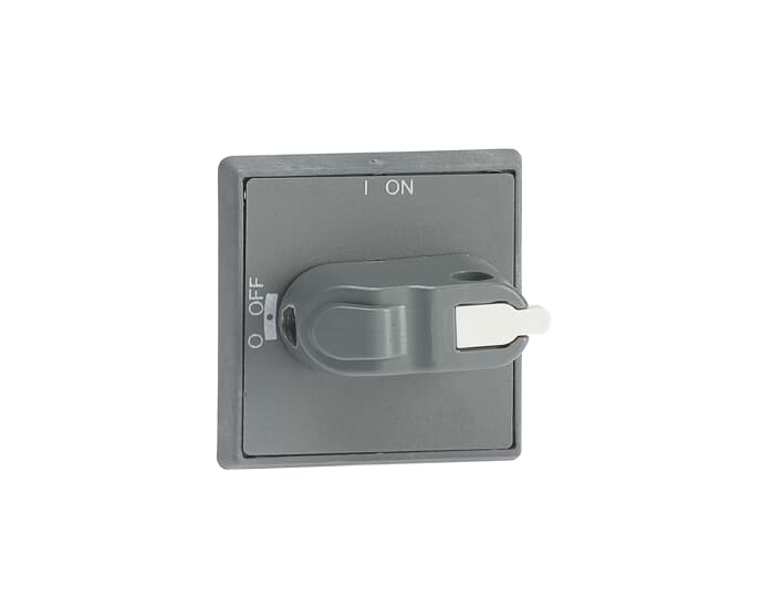 Poignée de sélection grise Ø des ondes 6 mm IP54 pour 1SCA105271R1001