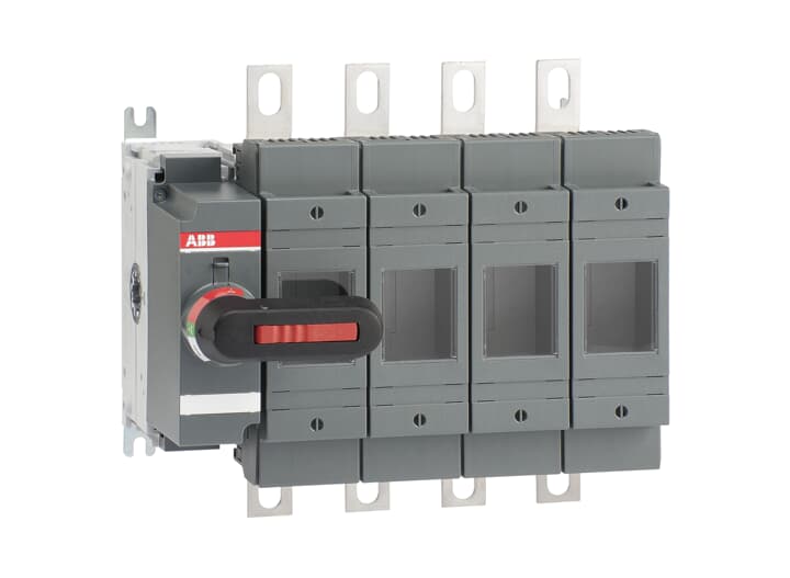 ABB  FUSE SWITCH DISCONNECTOR 4P, 200A DIN PATRONEN - OS200D04N2K