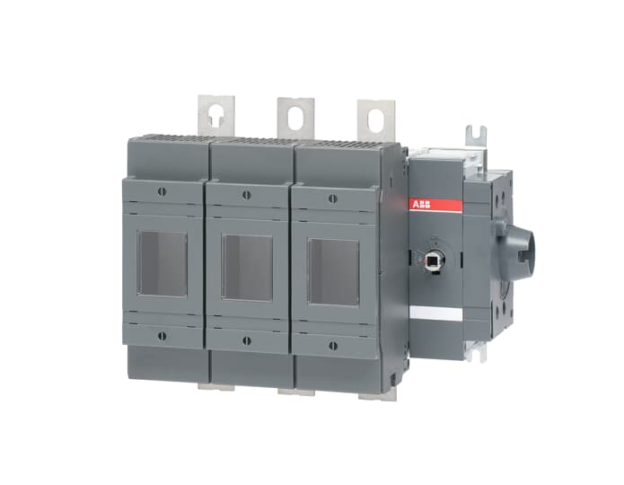 ABB  FUSE SWITCH DISCONNECTOR 3P, 250A ZIJBEDIENING - OS250DS30