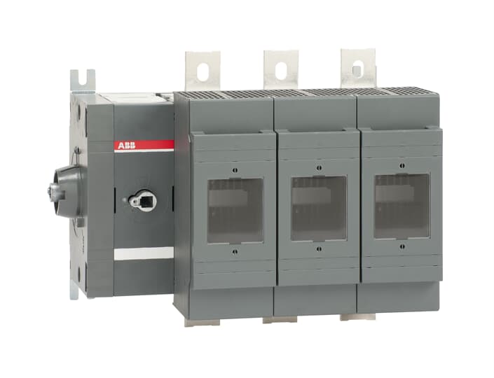 ABB  FUSE SWITCH DISCONNECTOR OS SERIE 630A, 3P, DIN3 - OS630DS30