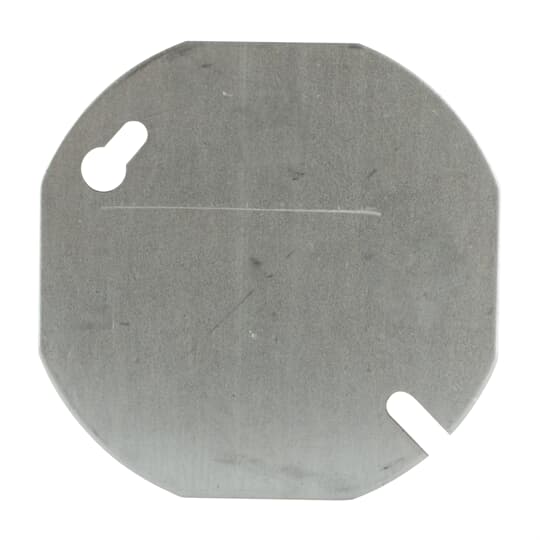 3-1/2ROUND BX COVER,STL,BLANKFLAT
