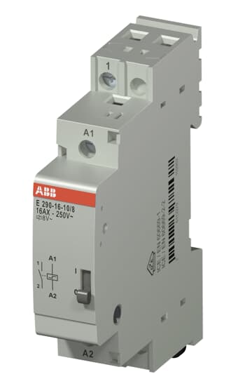 ABB  RELAY E290 1M, 16A, 8VAC - E290-16-10/8