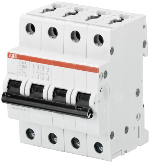 ABB  6 KA MCB 4P K KAR 63A - S204-K63