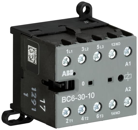 24 Volt DC coil NEW ABB contactor BC25-30-10 BC25 relay 3-pole 1 Aux contact 