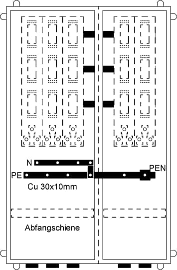 Hausanschlussschrank, IP31