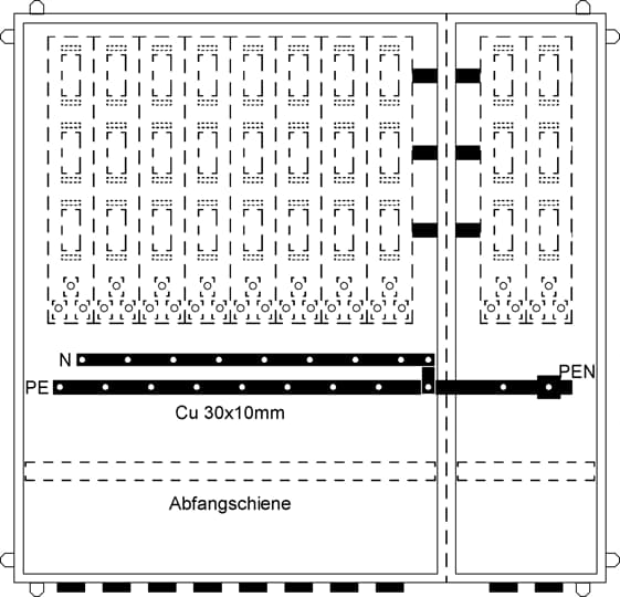 Hausanschlussschrank, IP31