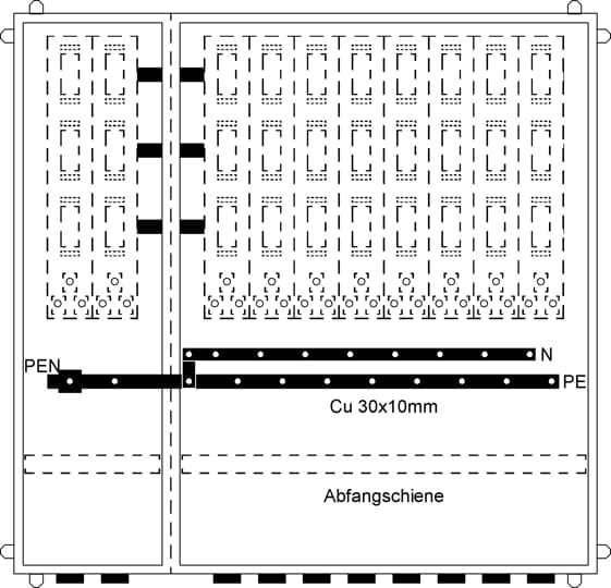 Hausanschlussschrank, IP31