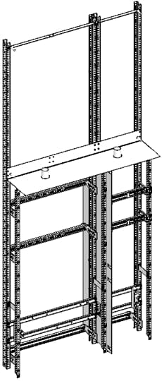 Unité de montage pour M+W VBEW, accessoires pour systèmes de transformateurs de mesure 2CPX023989R9999