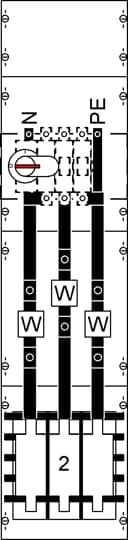 Panneau de mesure pour transformateur