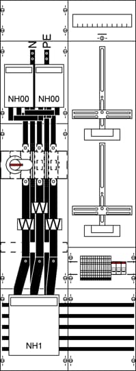 Panneau de mesure pour transformateur