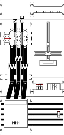 Panneau de mesure pour transformateur