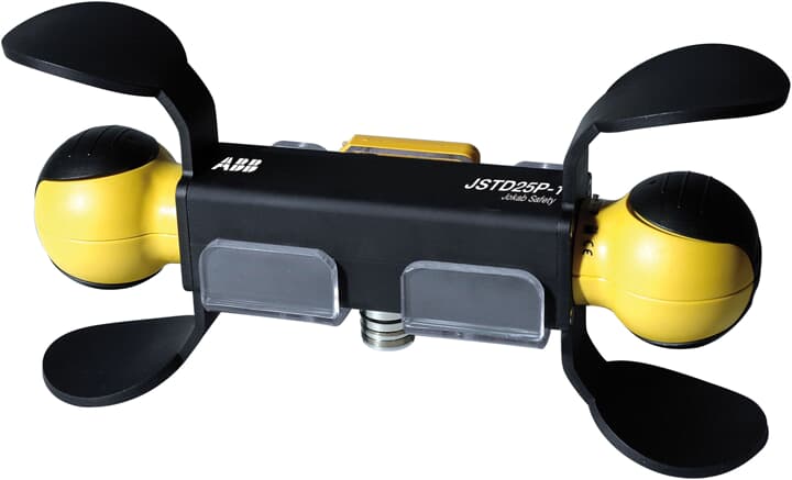 Mobile 2-Handbedieneinheit 2x Safeball, EVA, Stiftstecker M23/9-polig, IP40