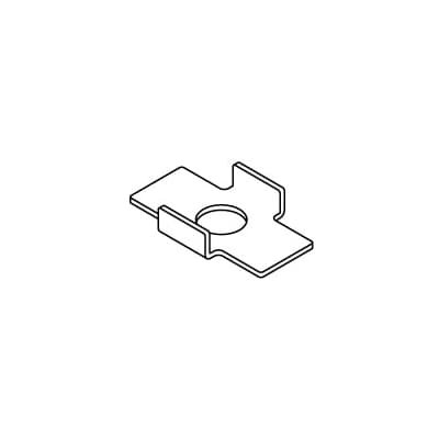 Product image for ABBLV 2TLA040035R5300 JSM B8C CENTERING PLATE M8 STEEL GALVANI