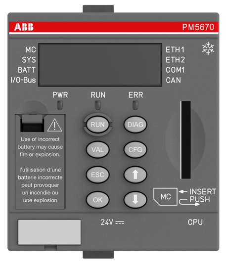 PM5670-2ETH-XC | ABB