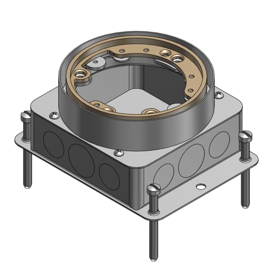 1-G FLUSH SVC FLR-BX 47CU 1/2-3/4KO