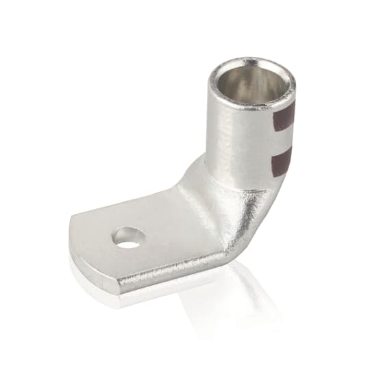 Cosse Color-Keyed 90° à raccord M12 pour section 70mm² – 1 trou / Marron 70M12-A-90
