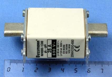 OFAA 000GG 25 , 25A, 690V, IEC000