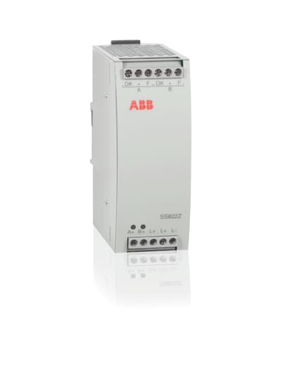 ABB SS822 3BSC610042R1 DUAL REDUNDANCY POWER SUPPLY 30A A AMP 24VDC 