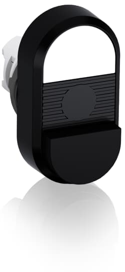 ABB PUSH BUTTON, WHITE/BLACK - MPD16-11B