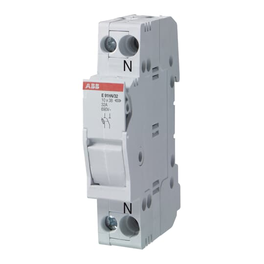 ABB  FUSE HOLDER, 3P+N MAX 32A, VOOR 10,3X38MM FUSE - E 93N/32