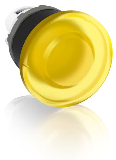 ABB  VERLICHTE MUSHROOM,  40MM, YELLOW - MPM1-11Y