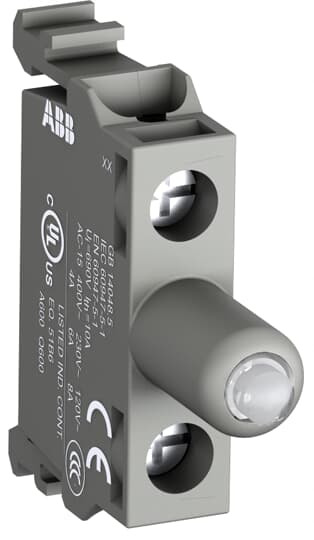 ABB  VERLICHTINGSELEMENT MET LED, WIT BODEM MONTAGE 60V, AC/DC - MLBL-03BW