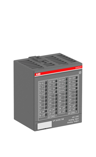 Analoges Ein./Ausgabemodul 4AI/4AO U/I/RTD,12bit+Vorz.,24VDC