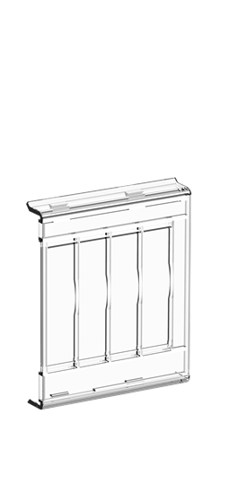 Beschriftungsstreifenhalter für E/A Module