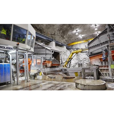 A Garpenberg Mine station