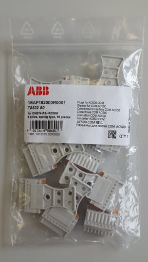 9 pole Kommunikationstecker für CM574-RS/-RCOM Kommunikationsmodul