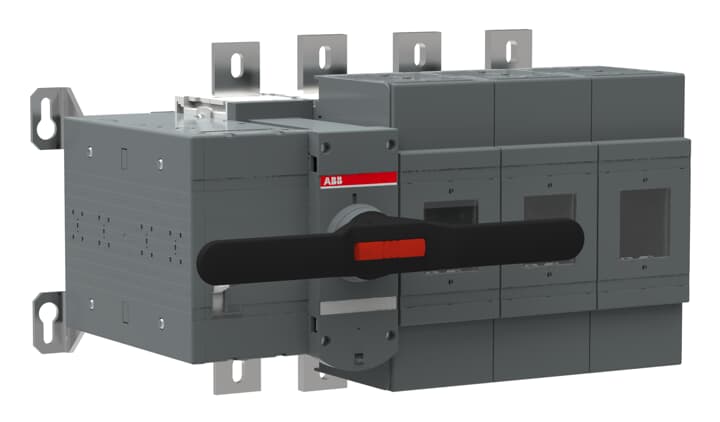 Lasttrennsch. mit Motor 3-polig 1250 A, mit Griff für manuellen Betrieb