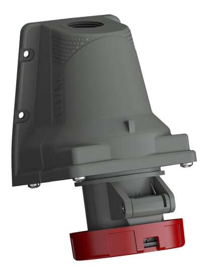 ABB  SURFACE SOCKET-OUTLET 32 AMPERE, 3P + N + E, IP67 CONNECTION 2,5 - 6 MM2 - 432ERS6W