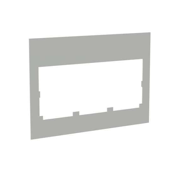 Frontrahmen für 3 x XLP 000 Sicherungsla