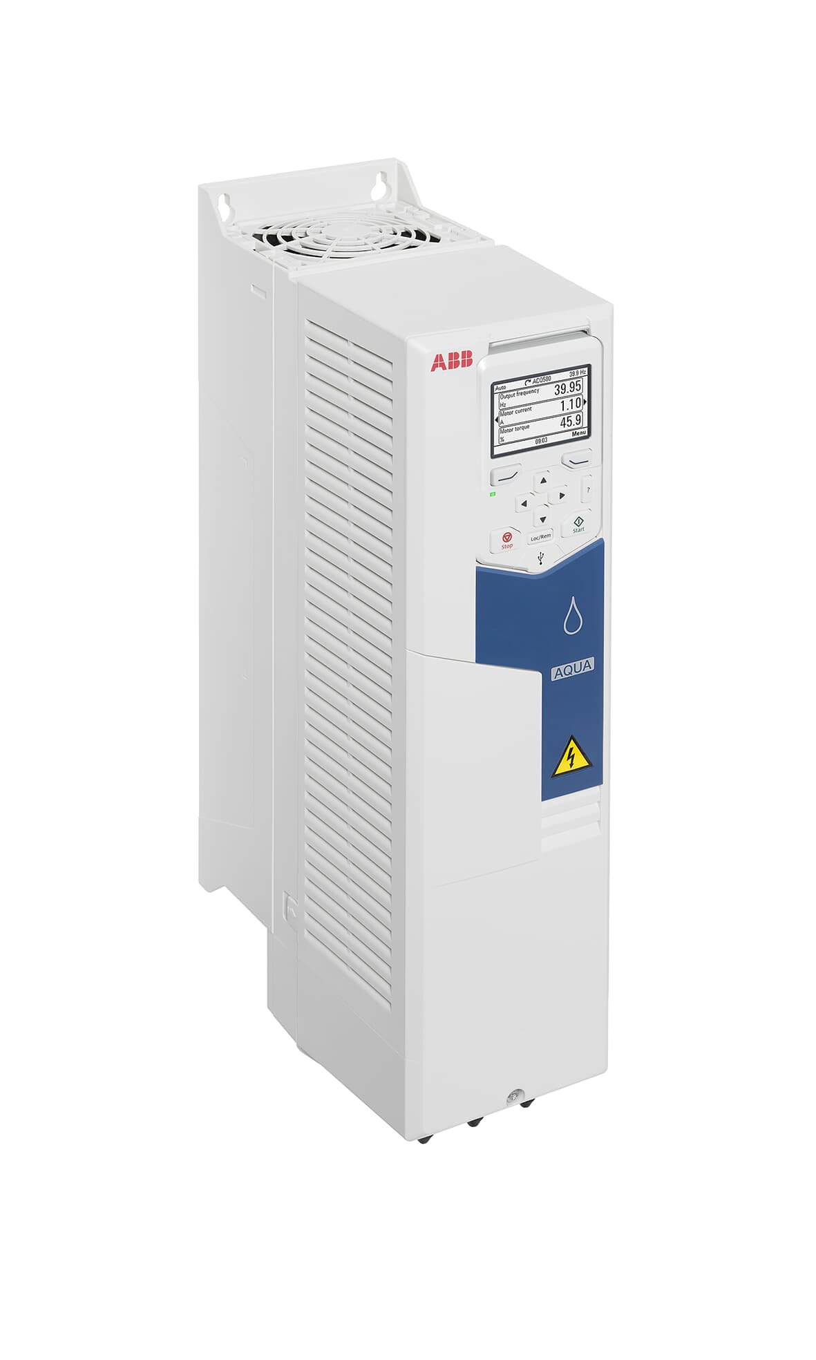 3AXD50000039028 LV AC wall-mounted drive for water and wastewater, IEC: Pn 11 kW, 25.0 A, 400 V (ACQ580-01-026A-4)