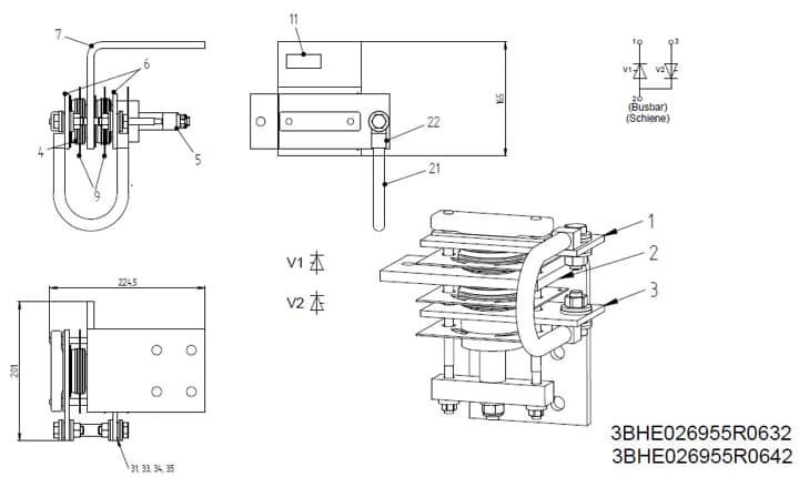 3bhe026955r0633 Abb