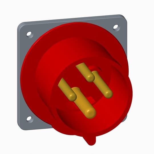 ABB  APPLIANCE PLUG 32 A - 332BU6