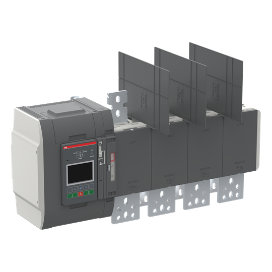 Commutateur automatique TruONE 3 pôles + N 1200 A, Niveau 3 Unité de commande