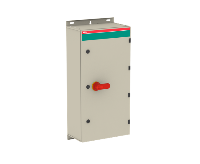 Interrupteur de sécurité dans un boîtier en acier 3 pôles 315 kW 400 V