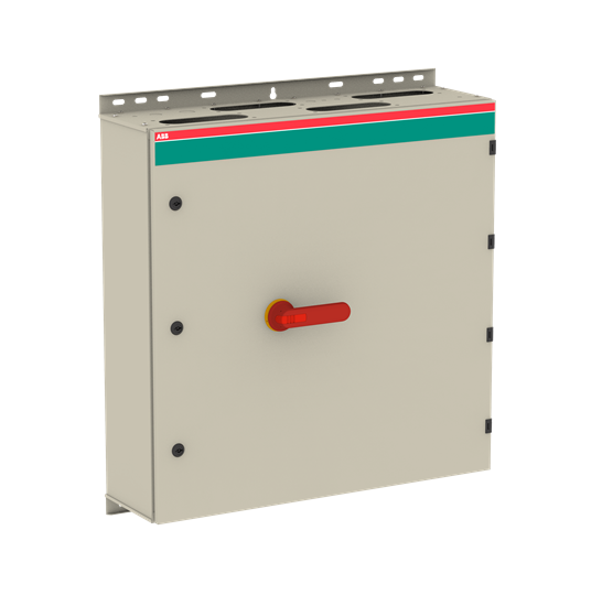 Interrupteur de sécurité dans un boîtier en tôle d'acier 6 pôles 132 kW 400 V 1SCA022512R8380
