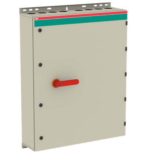 Interrupteur de sécurité en boîtier acier 6 pôles 315 kW 400 V