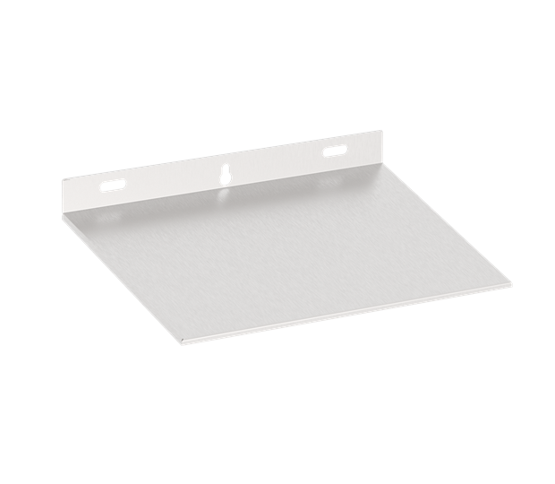 Cache de protection en tôle inox de taille 440x282 mm, résistant aux acides