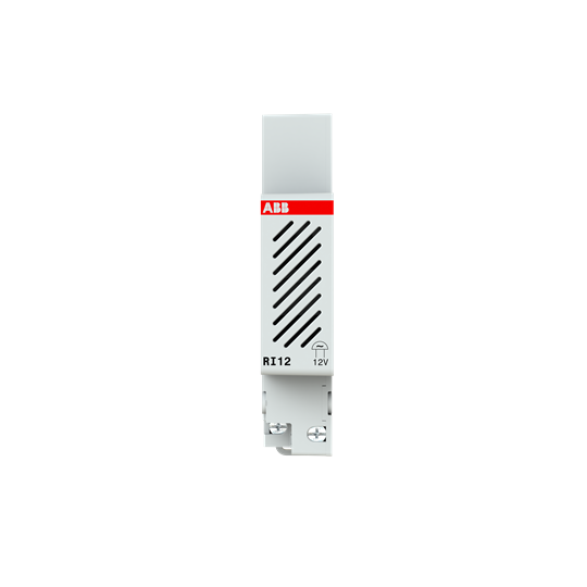Klingel 12 V AC, 50/60 Hz für Hutschiene, diskontinuierlicher Betrieb