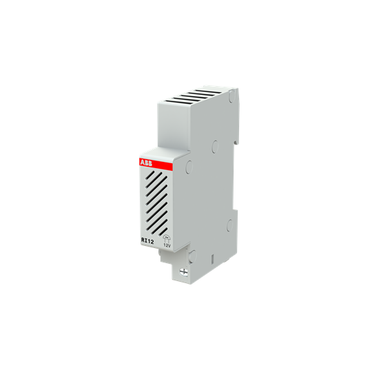Klingel 12 V AC, 50/60 Hz für Hutschiene, diskontinuierlicher Betrieb