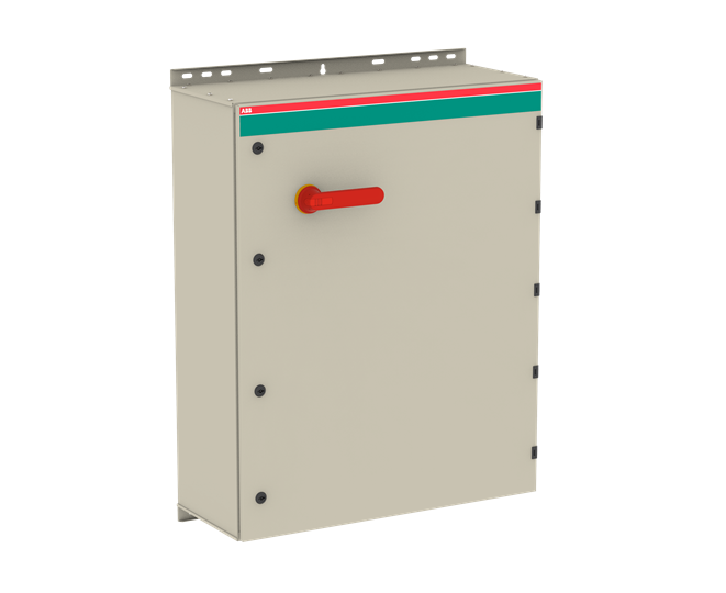 Interrupteur de sécurité en boîtier en acier 6 pôles 315 kW 400 V