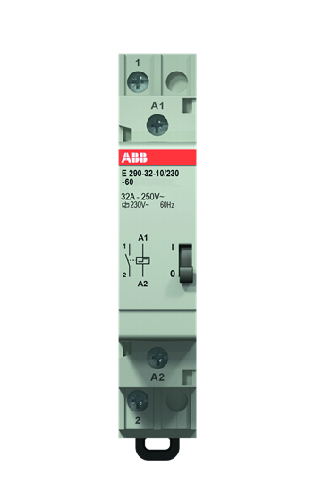 Relais à impulsion 60 Hz, 1 contact normalement ouvert, 32 A, 230 V AC