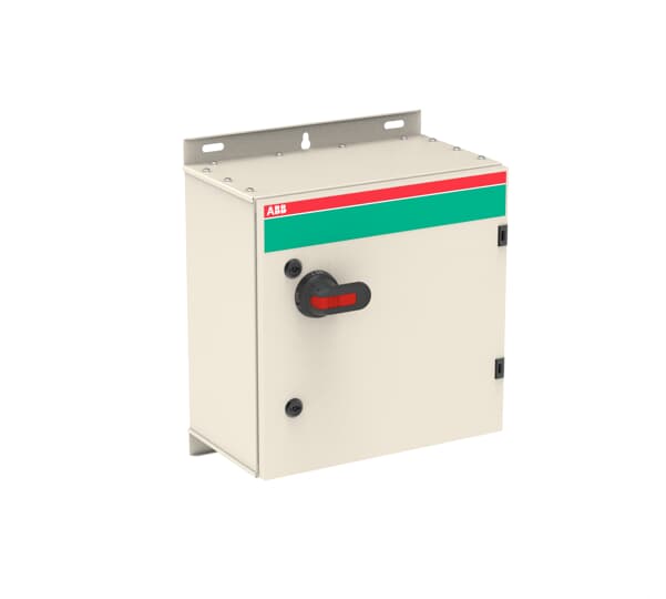 Interrupteur de sécurité en boîtier d'acier 3 pôles 55 kW 400 V