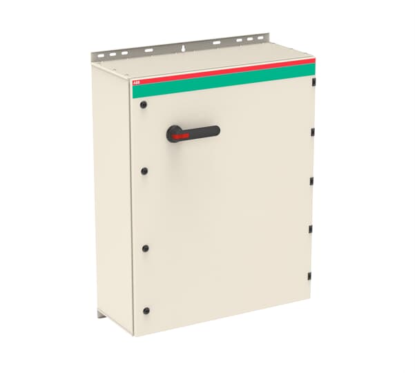 Interrupteur de sécurité en boîtier en tôle d'acier 3 pôles 315 kW 400 V